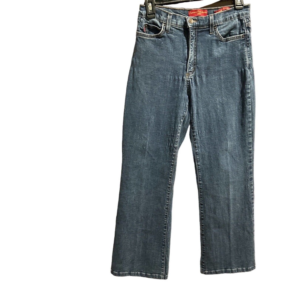 NYDJ Women’s Boot Cut Jeans Size 8 Petite Blue Stretch Denim Style P400D